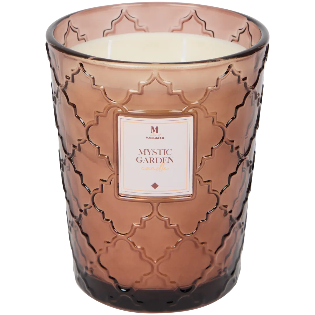 Candela profumata in vetro 1