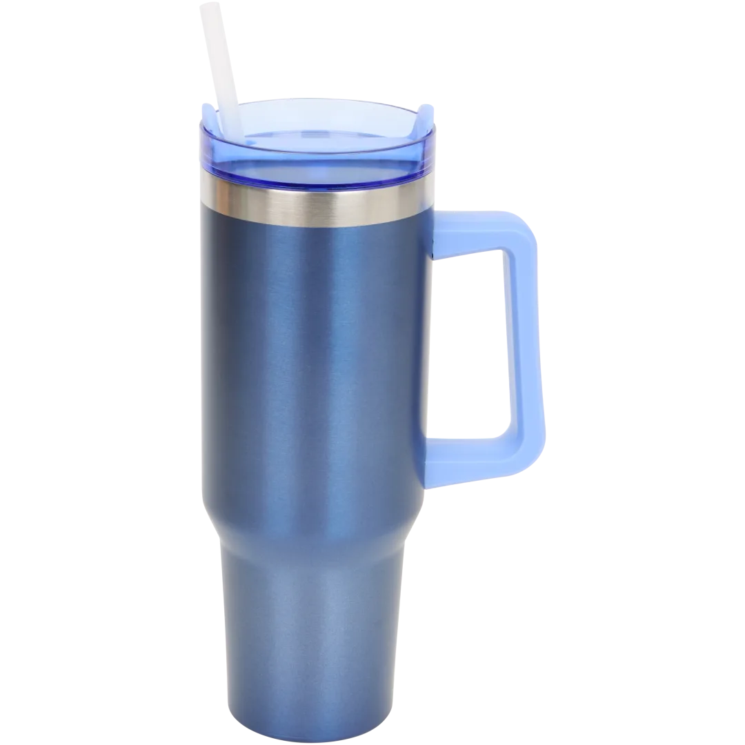 Gourde isotherme avec paille