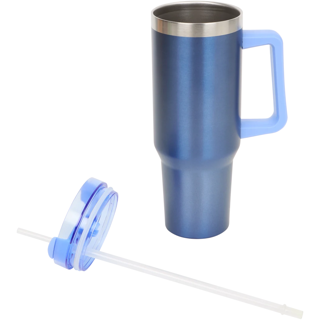 Gourde isotherme avec paille