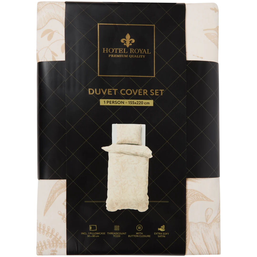 Copripiumino in satin Hotel Royal