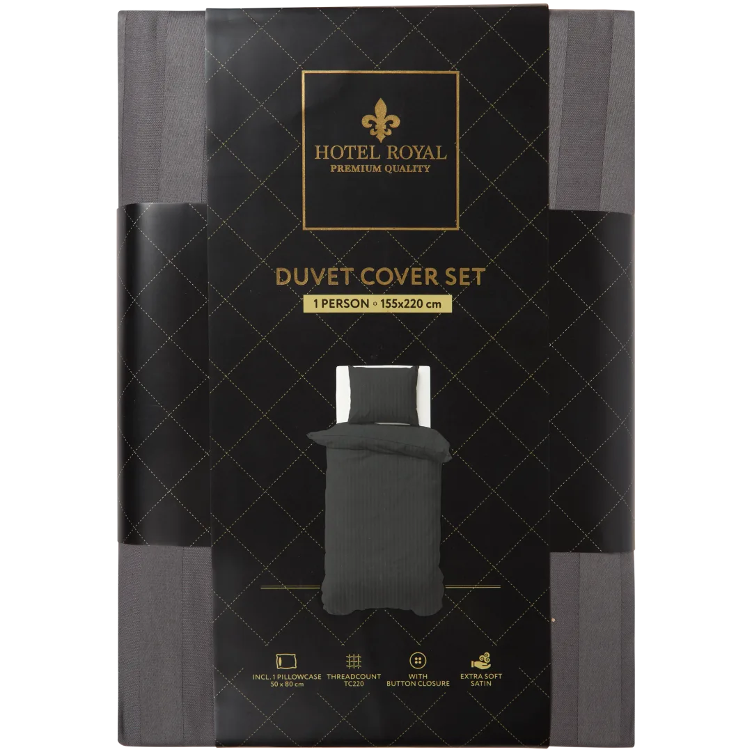 Copripiumino in satin Hotel Royal