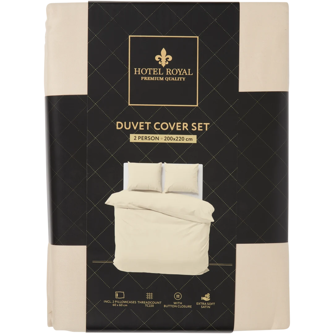Parure de lit en satin Hotel Royal 4