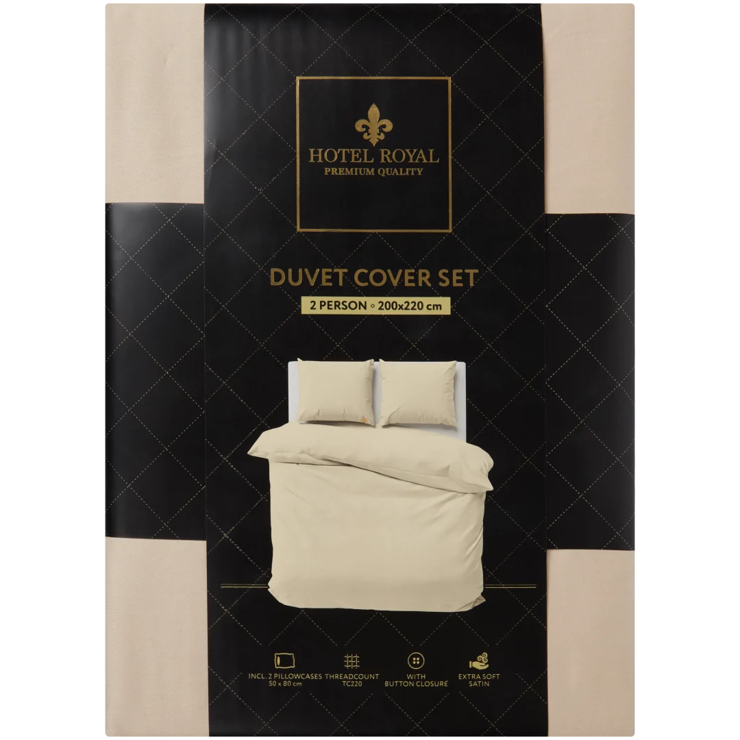 Copripiumino in satin Hotel Royal