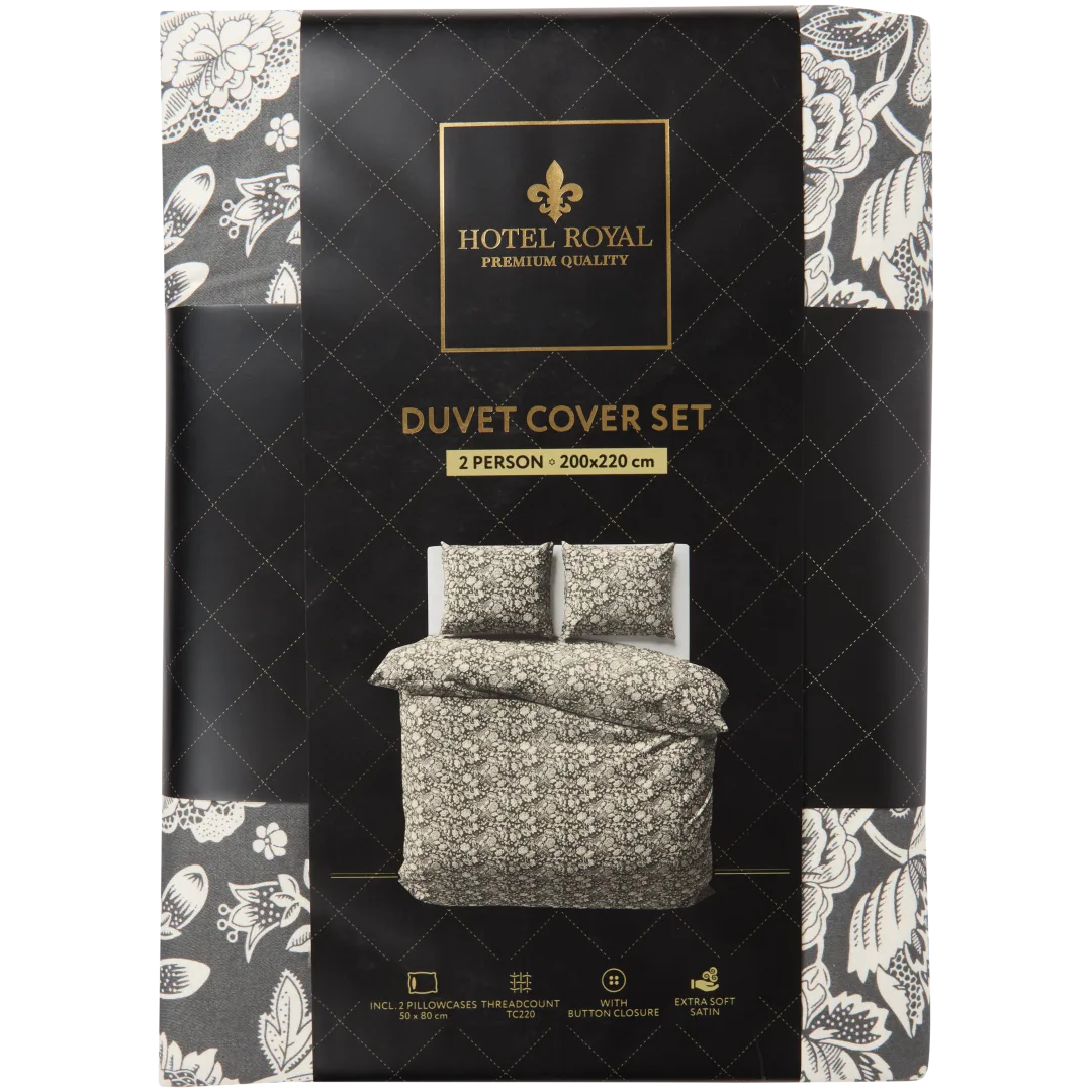 Copripiumino in satin Hotel Royal