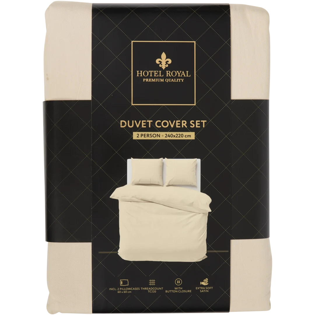 Parure de lit en satin Hotel Royal 4