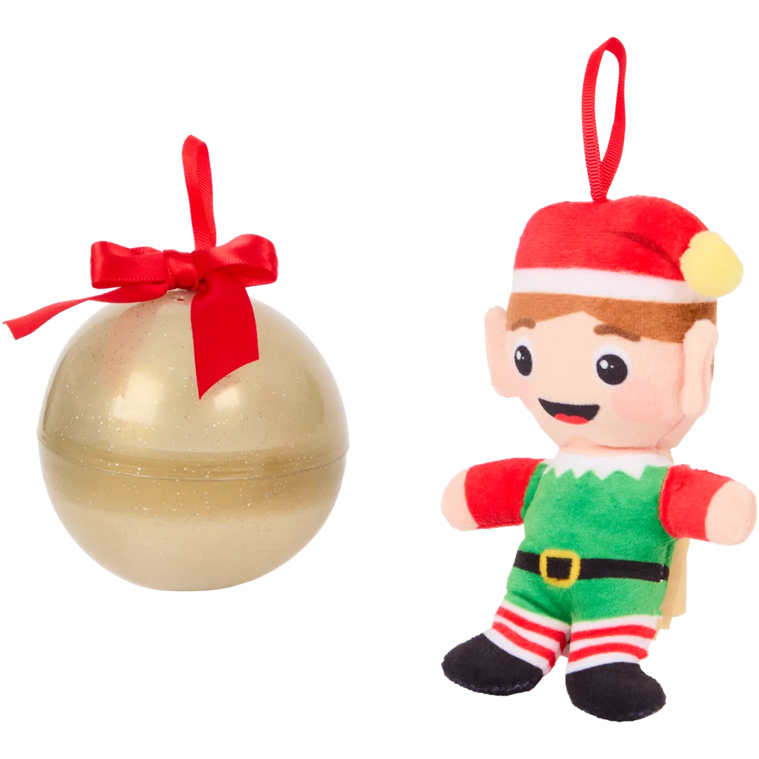 Boule surprise avec suspension de Noël 1