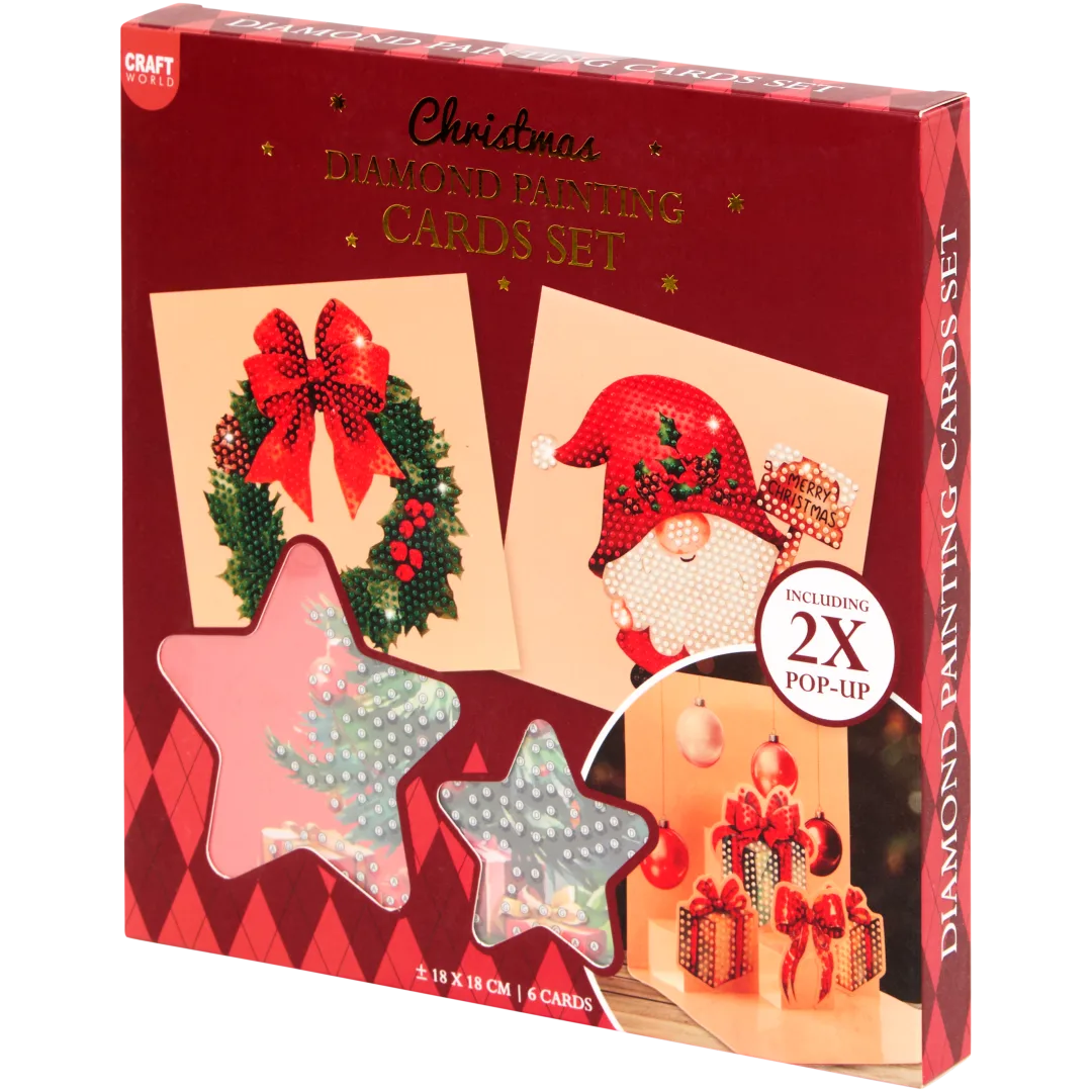 Diamond Painting Weihnachtskarten 1