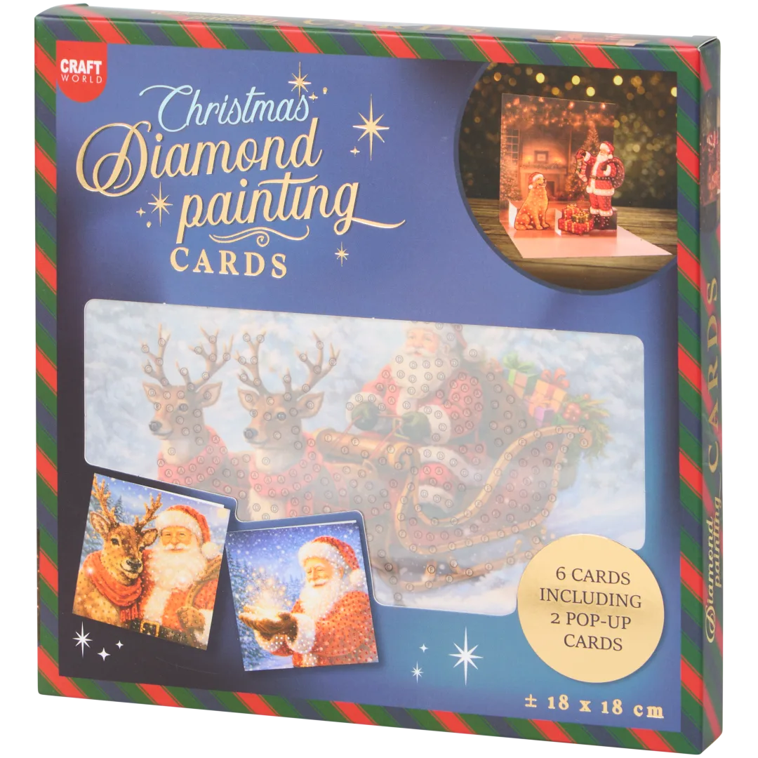 Cartoline di Natale diamond painting 1