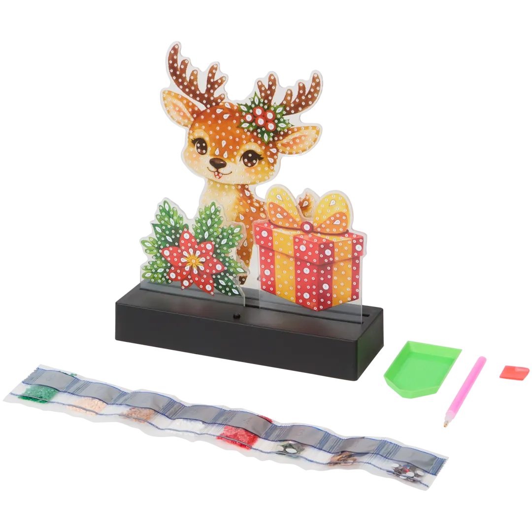 Peinture diamant de Noël LED