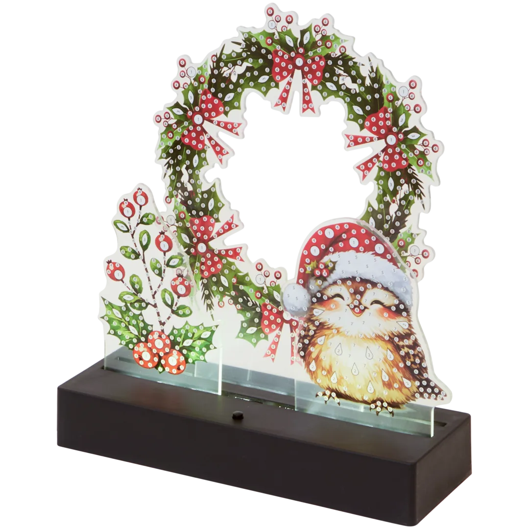 Diamond Painting LED de Natal