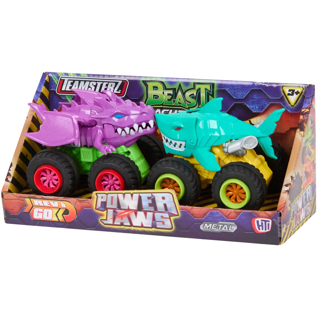 Carros de corrida Teamsterz Rev & Go
