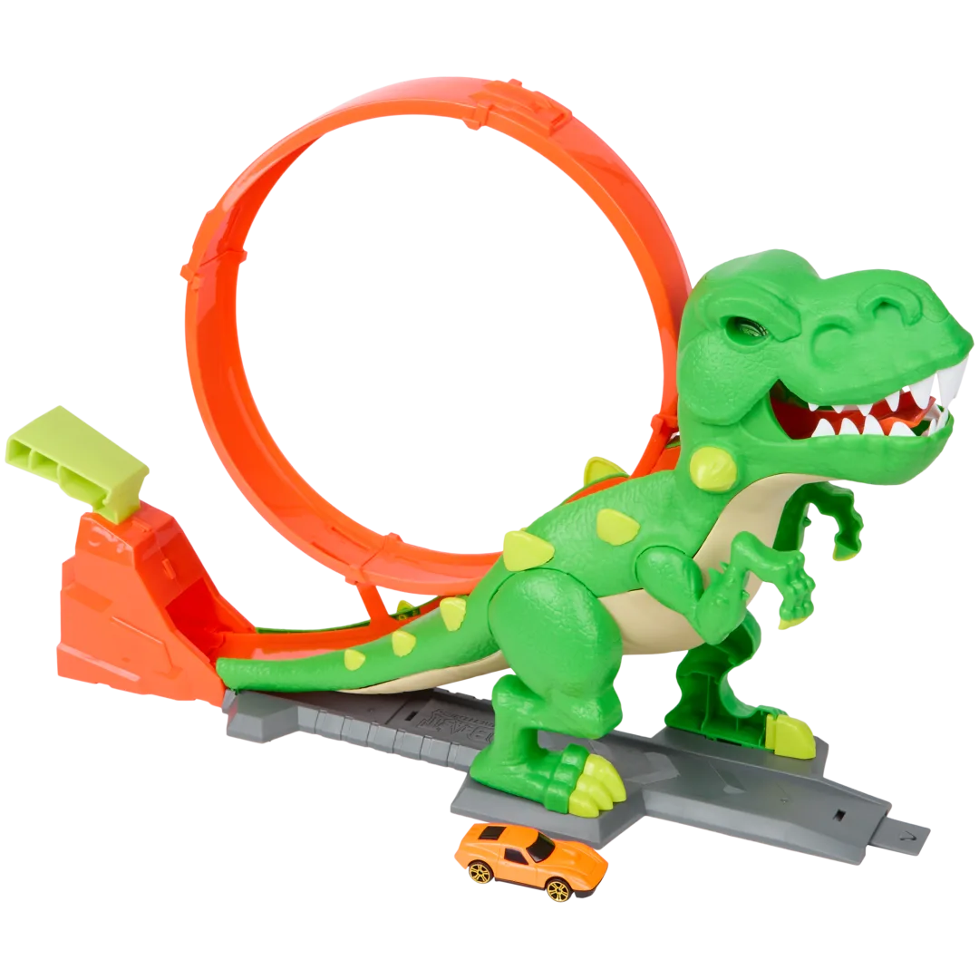 Teamsterz Beast Machines T-Rex Twister racebaan 1