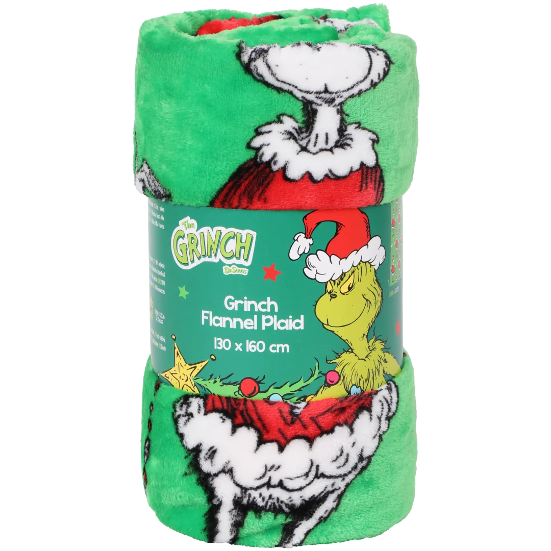 Manta de Natal The Grinch
