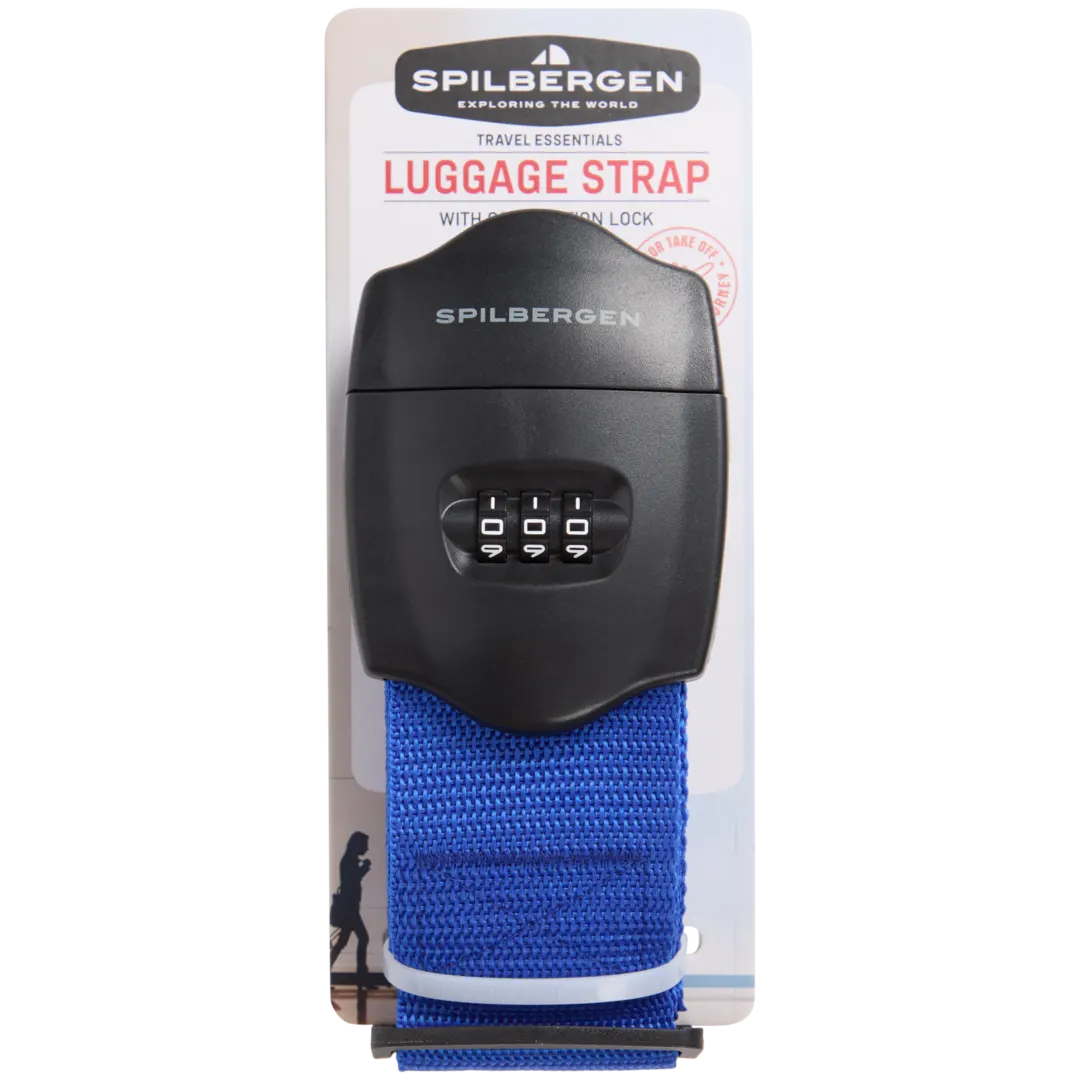 Sangle à bagages avec serrure à combinaison Spilbergen