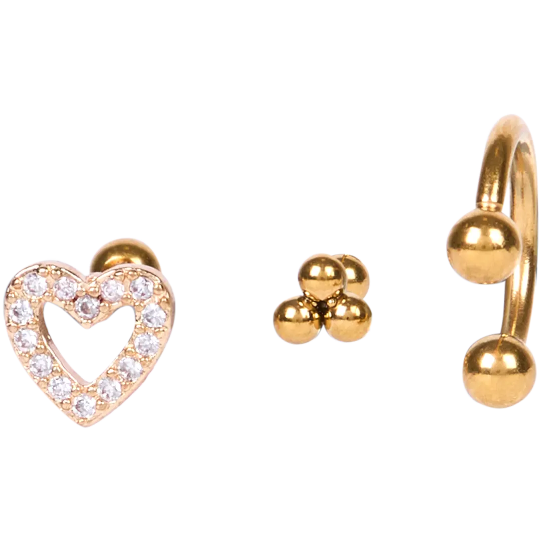Conjunto de piercings 4