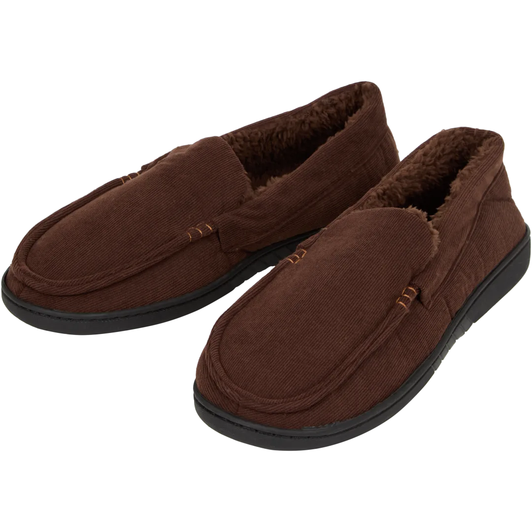 Mocassin memory foams pantoffels 1