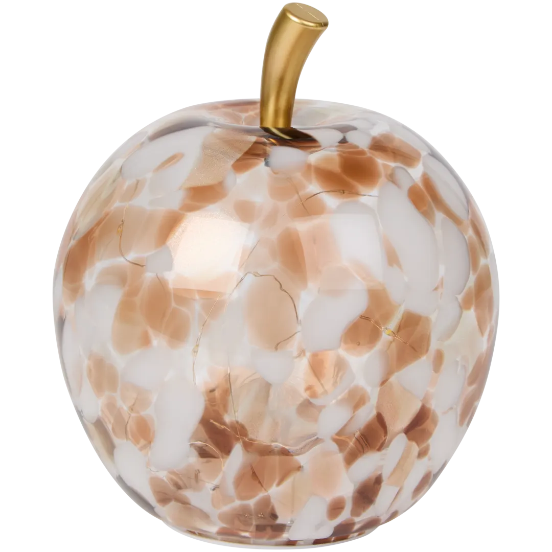 Glasapfel mit LED-Beleuchtung 4