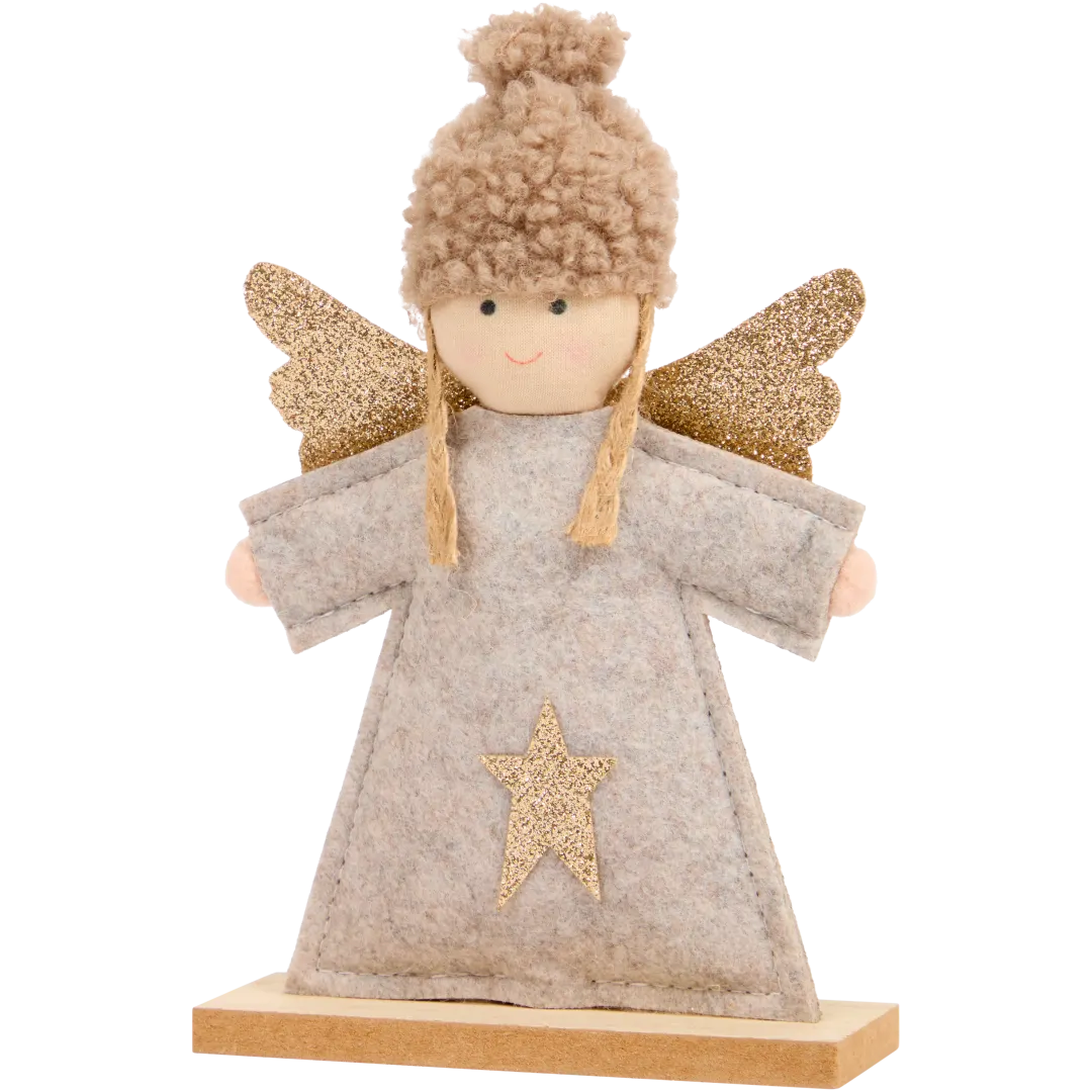 Kerstfiguur van vilt