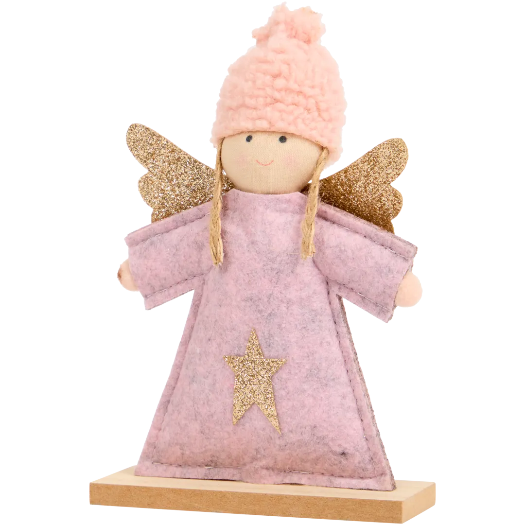 Kerstfiguur van vilt