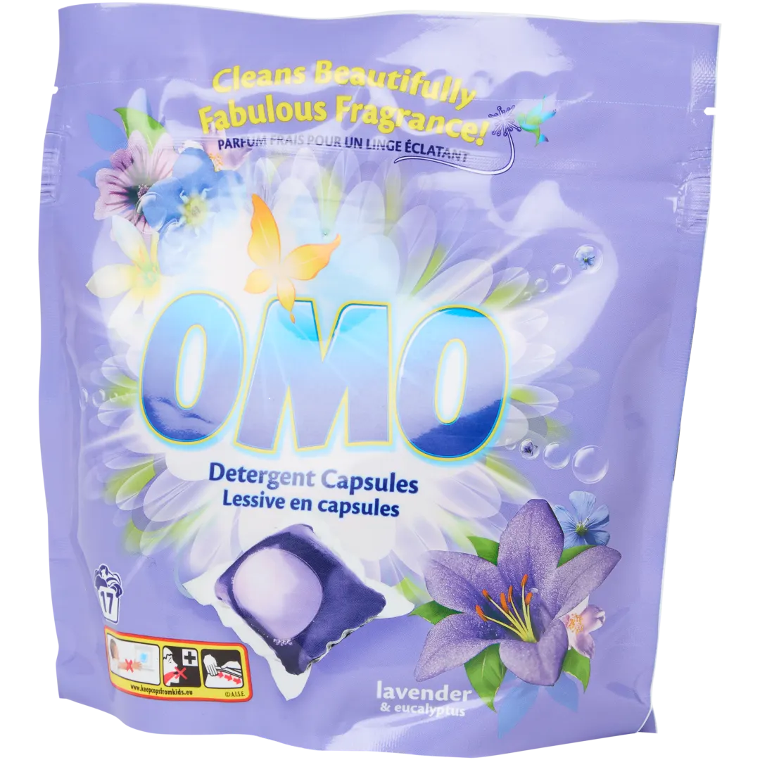 Capsules de lessive Omo Lavande & Eucalyptus