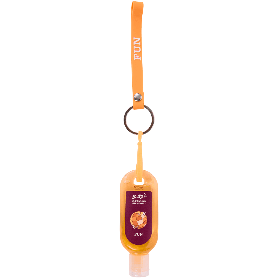 Betty's sleutelhanger met handgel 5