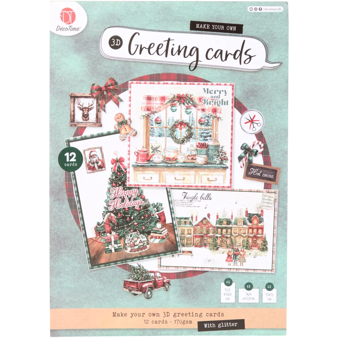 Kit créatif cartes de vœux DécoTime