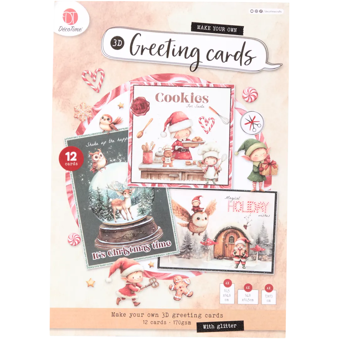 Kit créatif cartes de vœux DécoTime