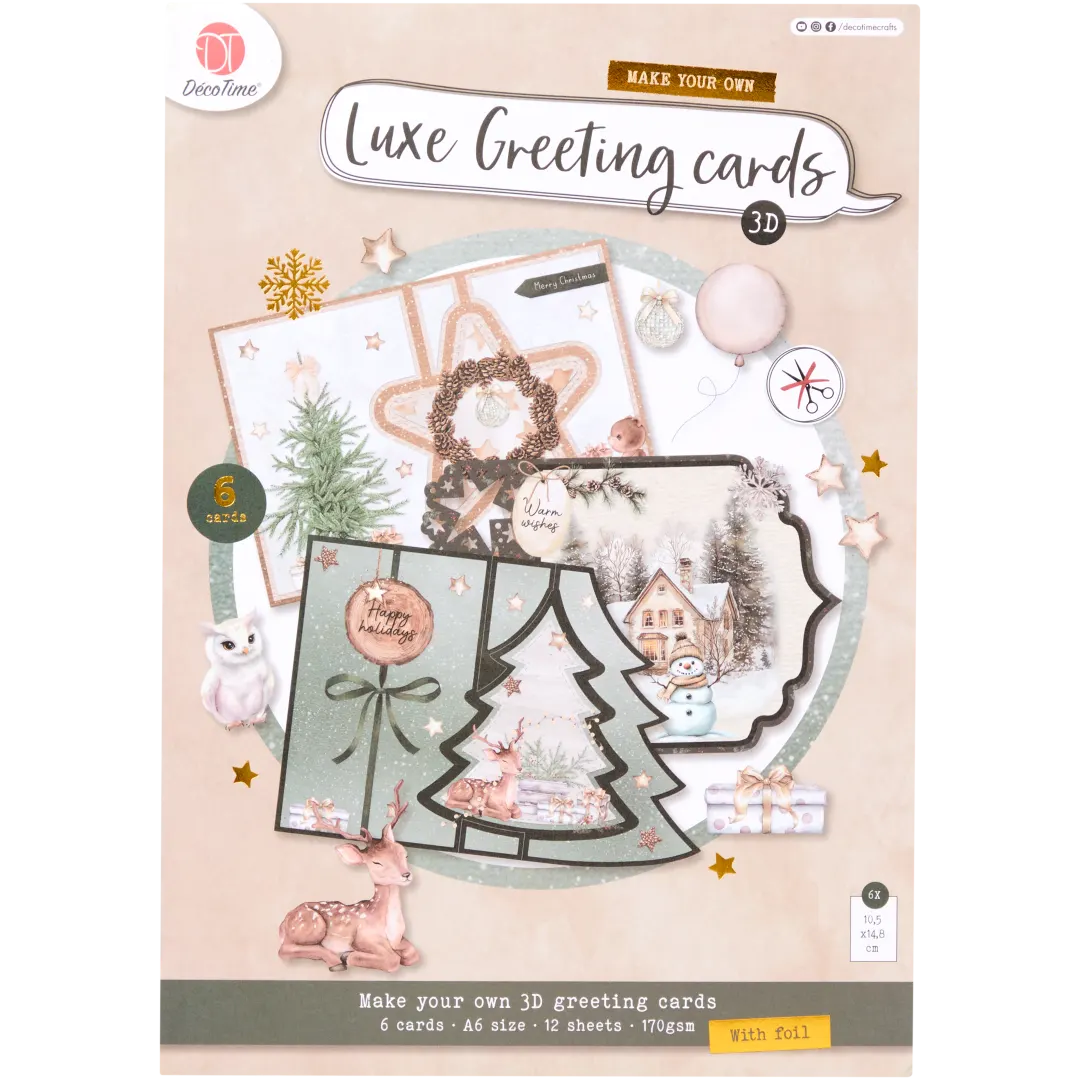 Kit créatif cartes de vœux DécoTime