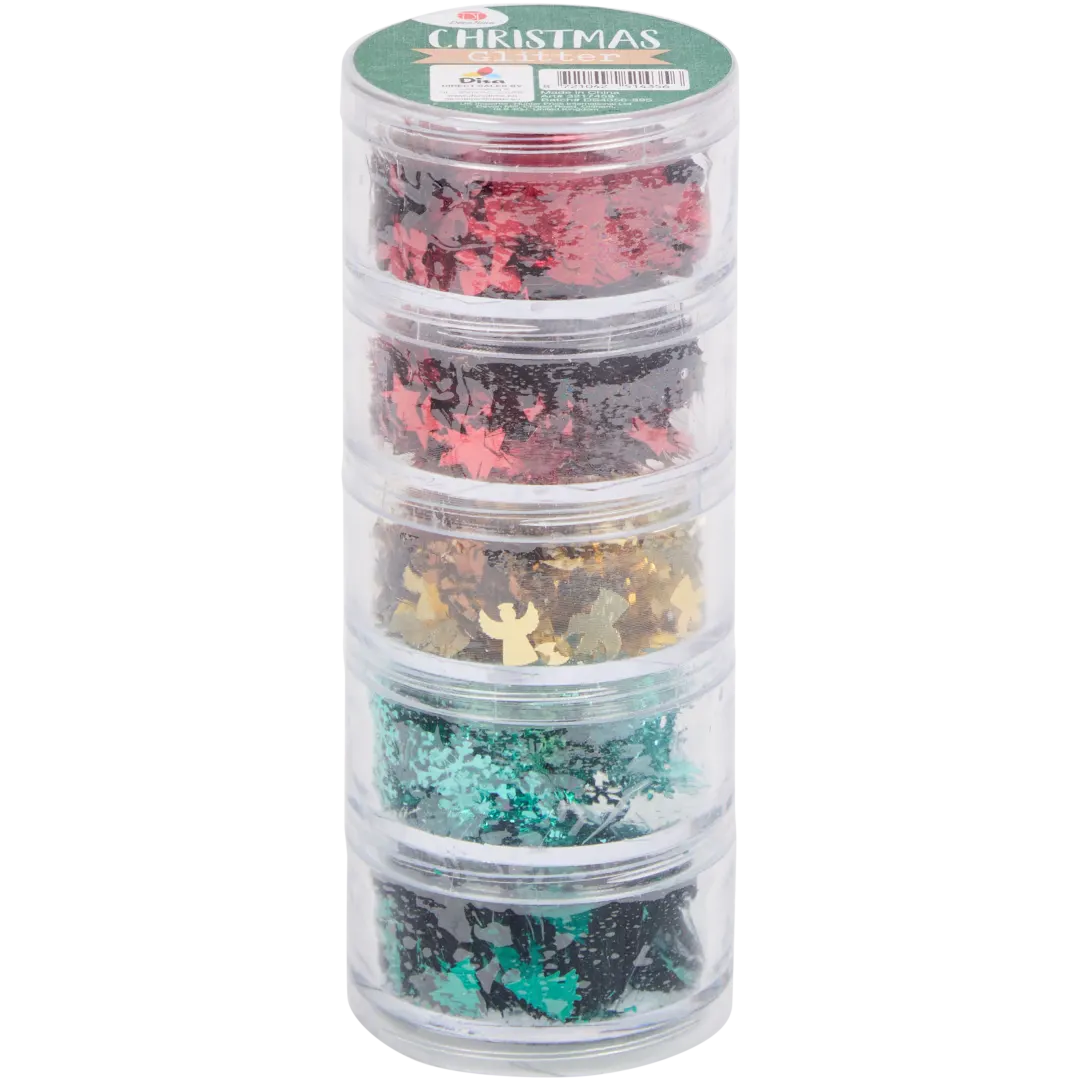 Świąteczny brokat DécoTime 5