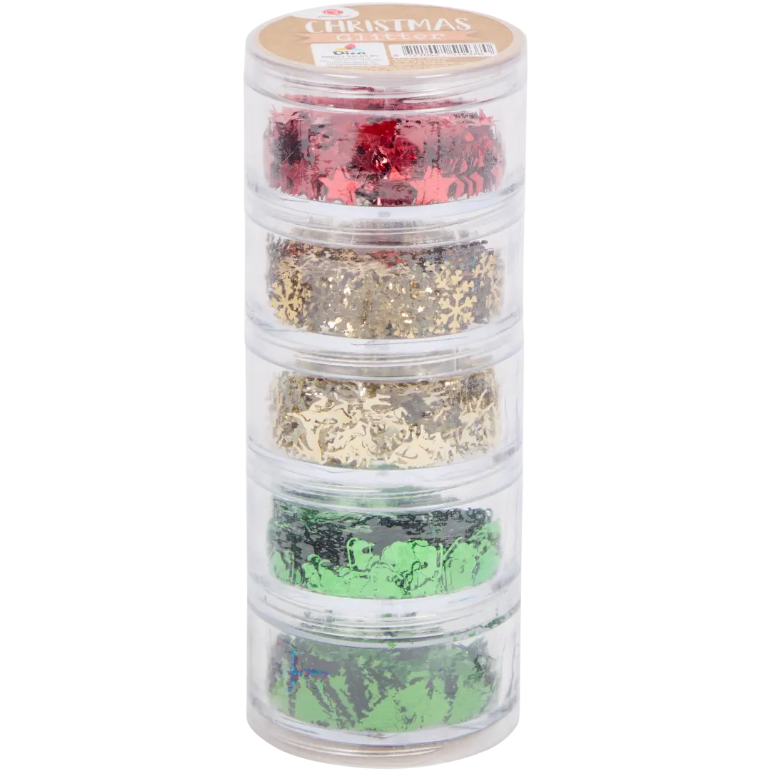 Świąteczny brokat DécoTime 1