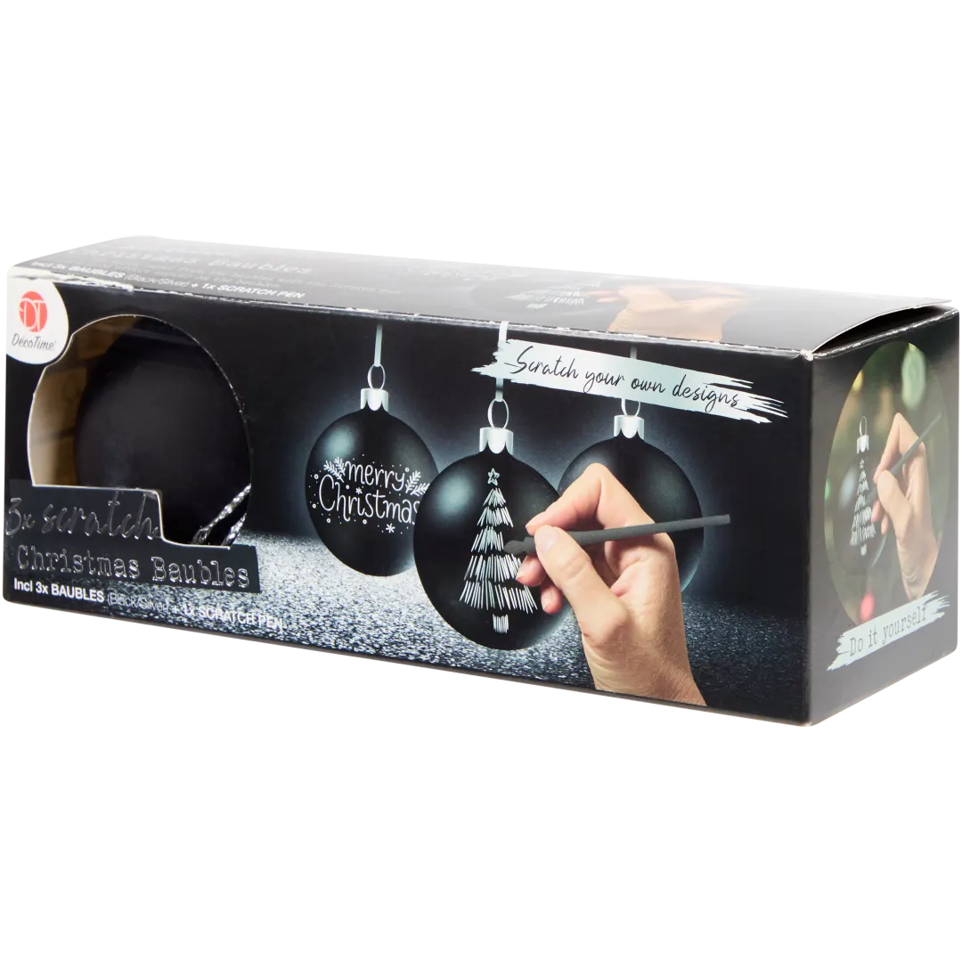 Boules de Noël à personnaliser DécoTime