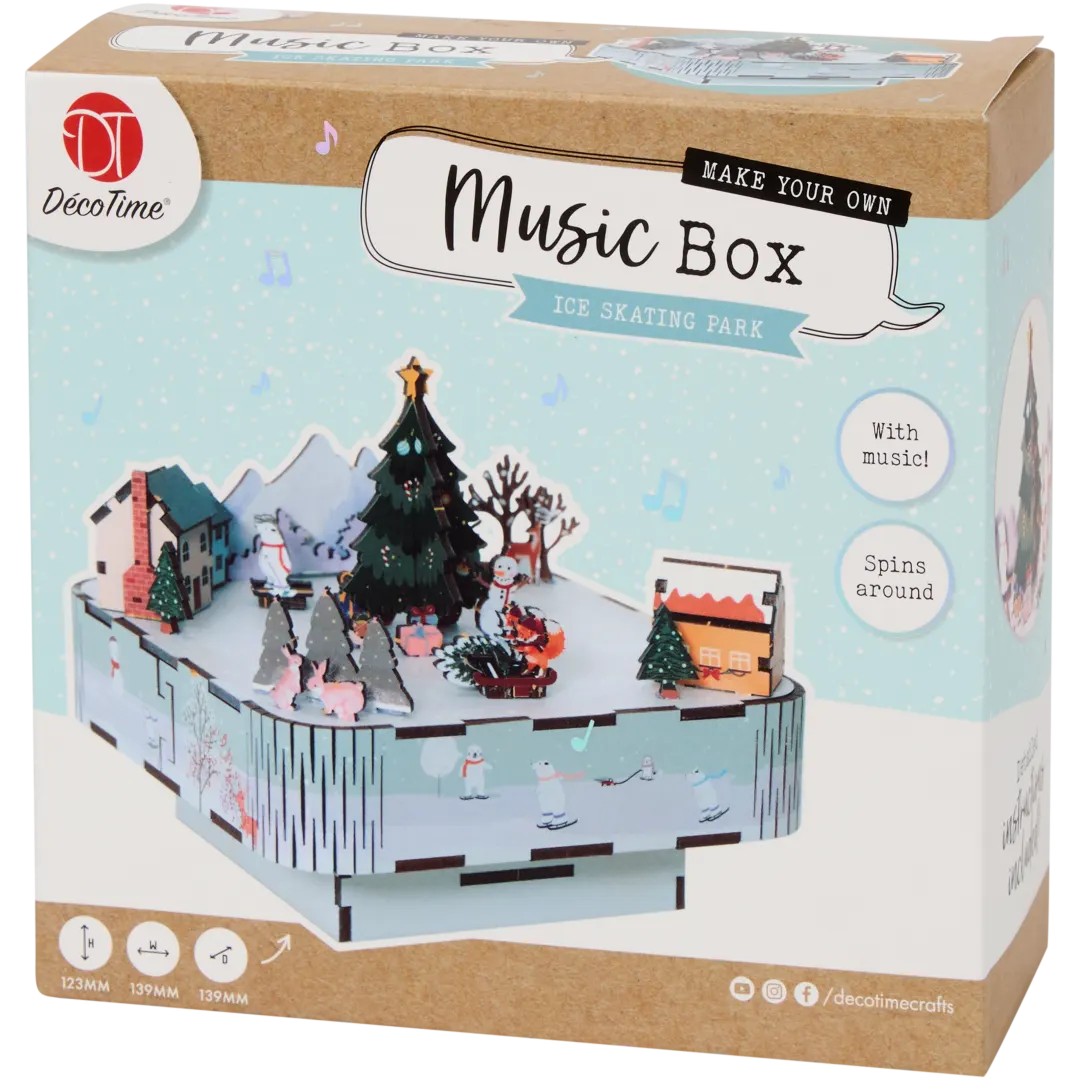 Kit créatif boîte à musique DécoTime 1