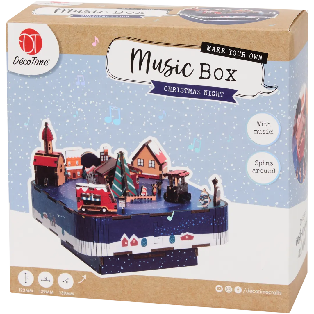Kit créatif boîte à musique DécoTime 5