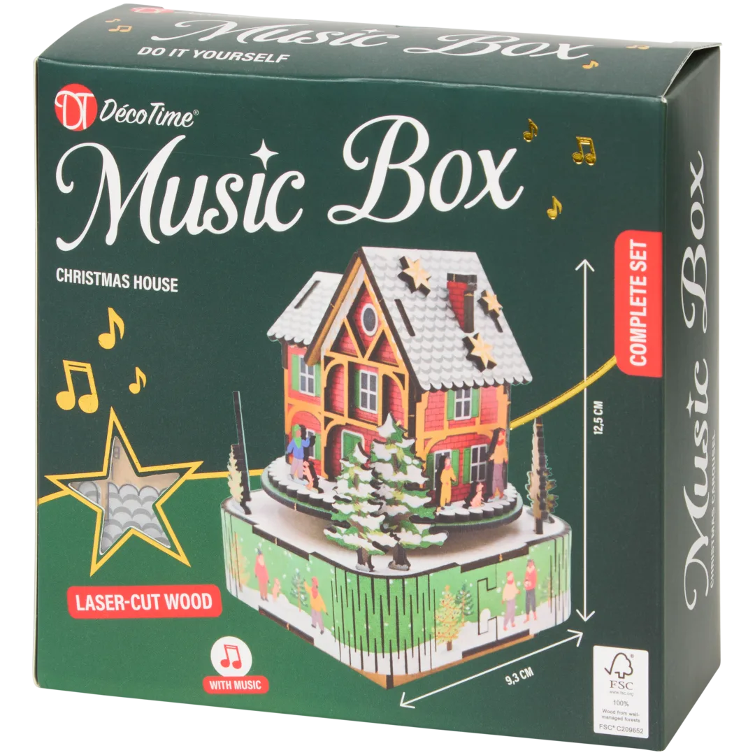 Kit créatif boîte à musique DécoTime