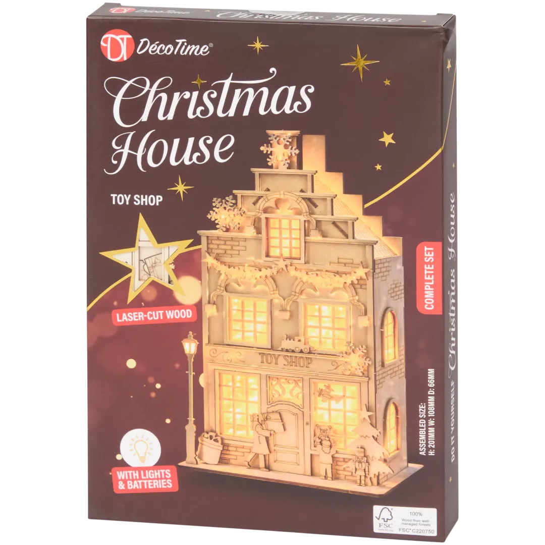 Kit créatif lanterne de Noël DécoTime