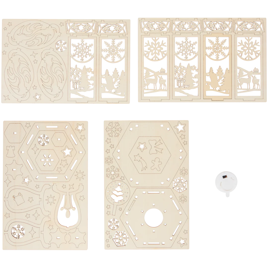 Kit créatif lanterne de Noël DécoTime