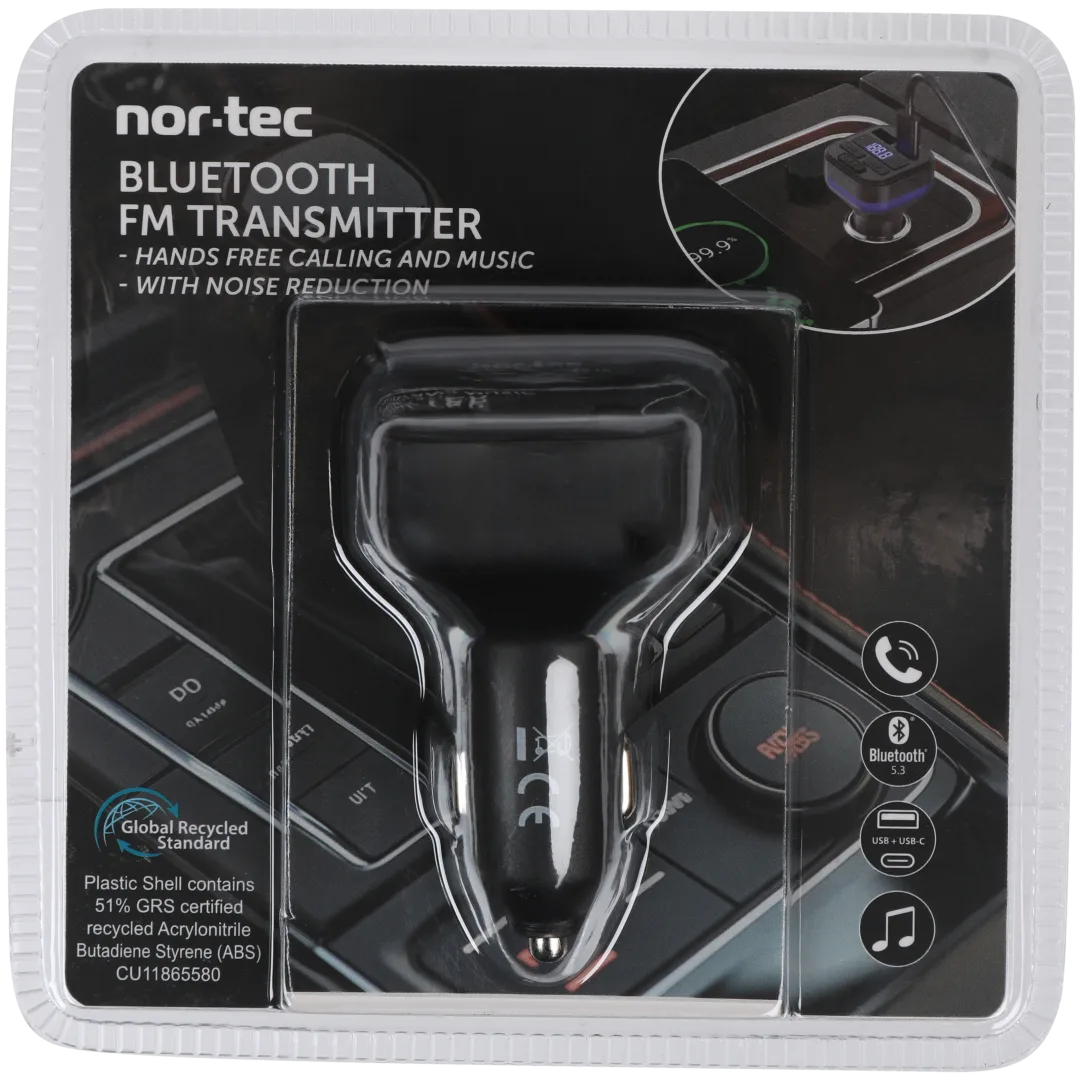 Transmițător FM Bluetooth Nor-Tec 1