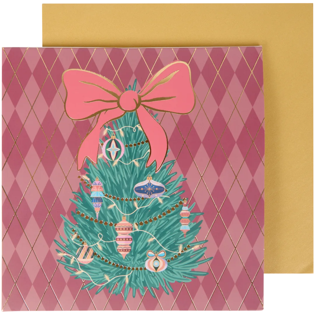 Biglietto di Natale con musica e luci 4