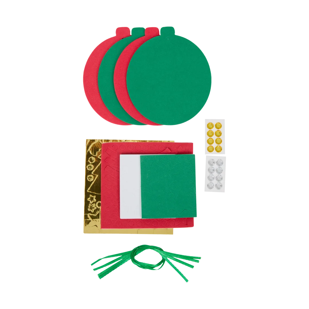Kit créatif décoration de Noël en mousse