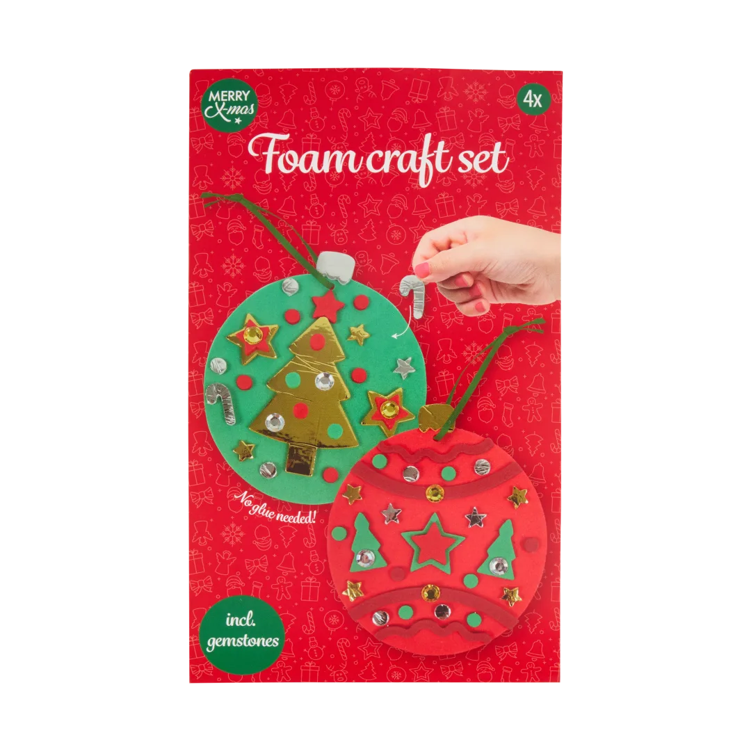 Kit créatif décoration de Noël en mousse