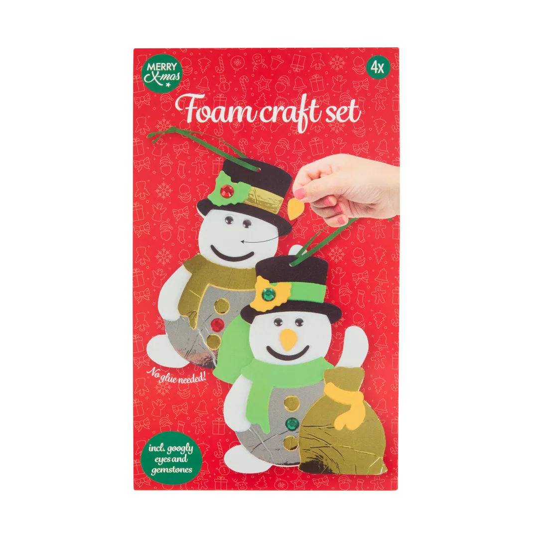 Kit créatif décoration de Noël en mousse