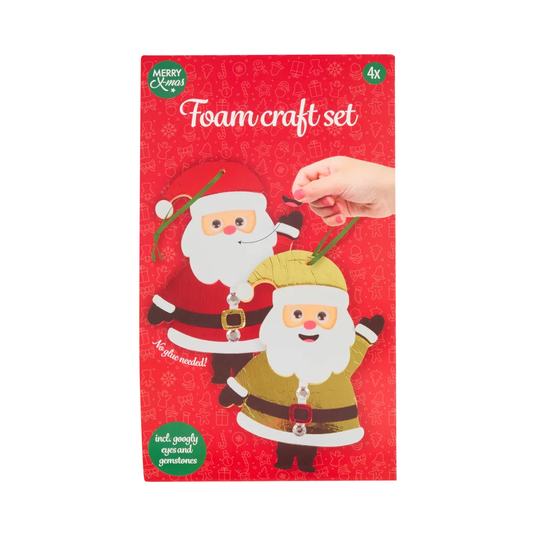 Kit créatif décoration de Noël en mousse