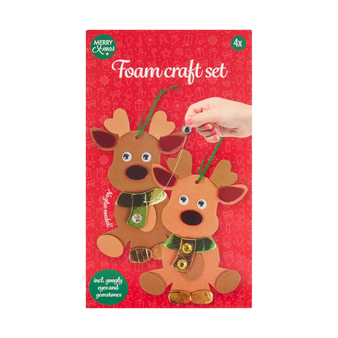 Kit créatif décoration de Noël en mousse