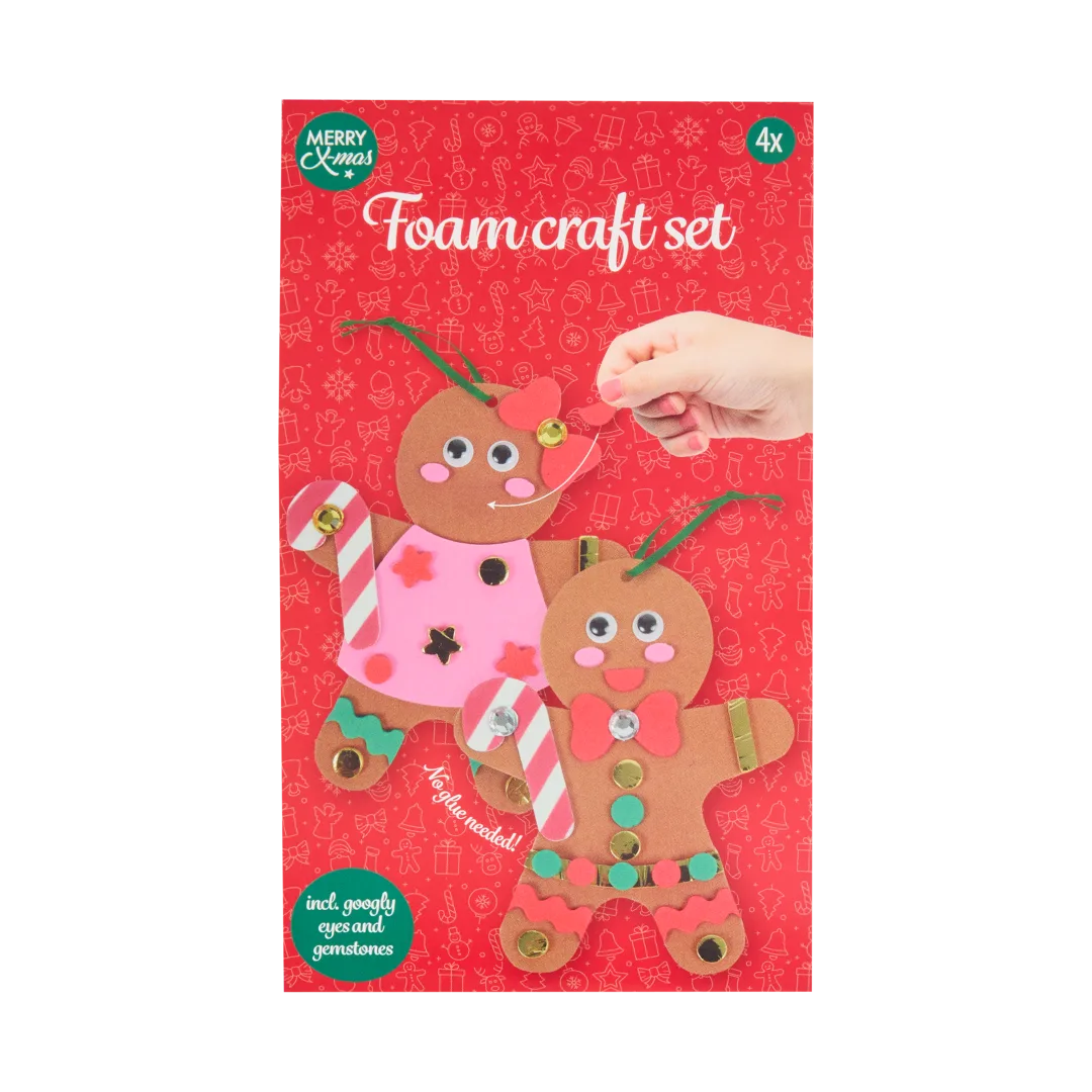 Kit créatif décoration de Noël en mousse