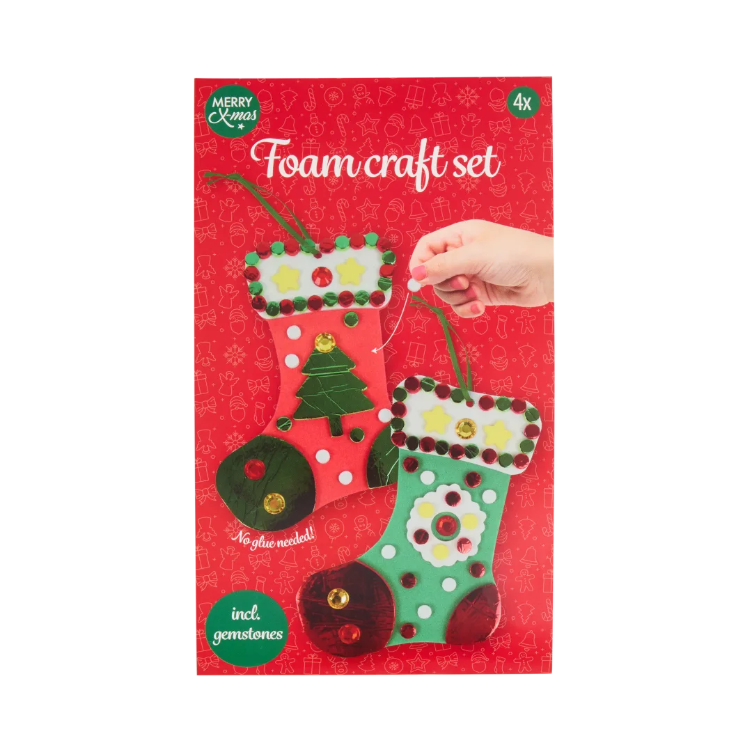 Kit créatif décoration de Noël en mousse