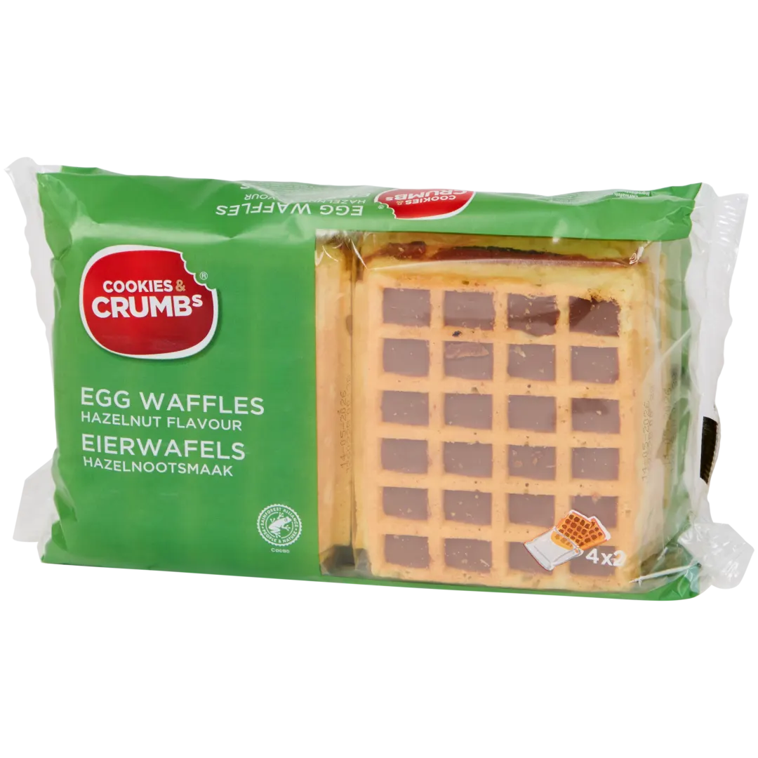 Cookies & Crumbs Waffeln Haselnuss 1