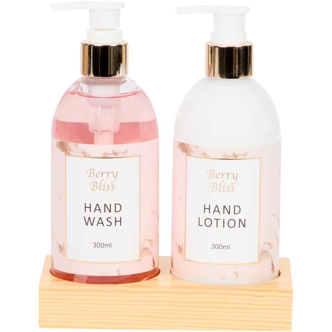 Handzeep en lotion set