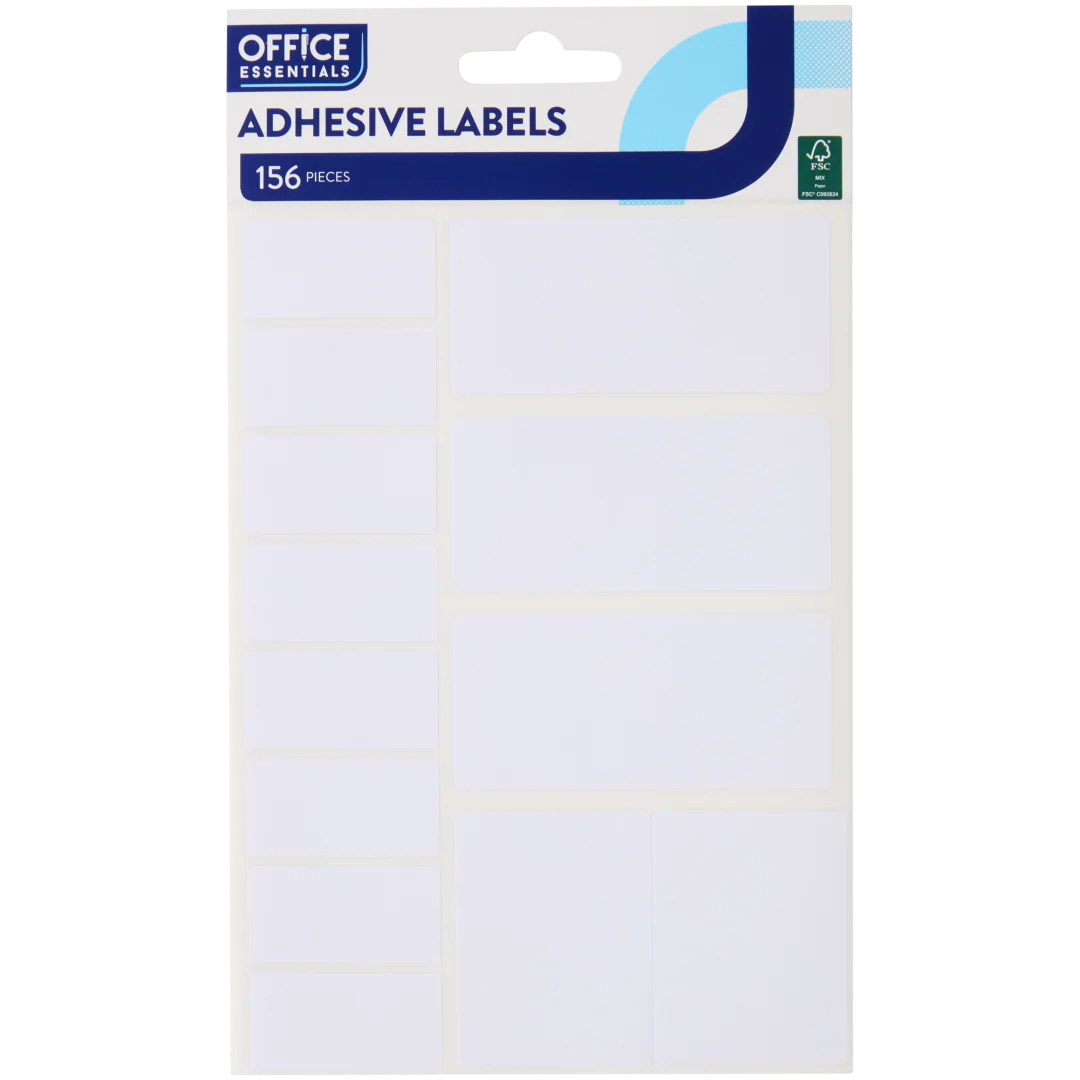 Office Essentials etiketten 1