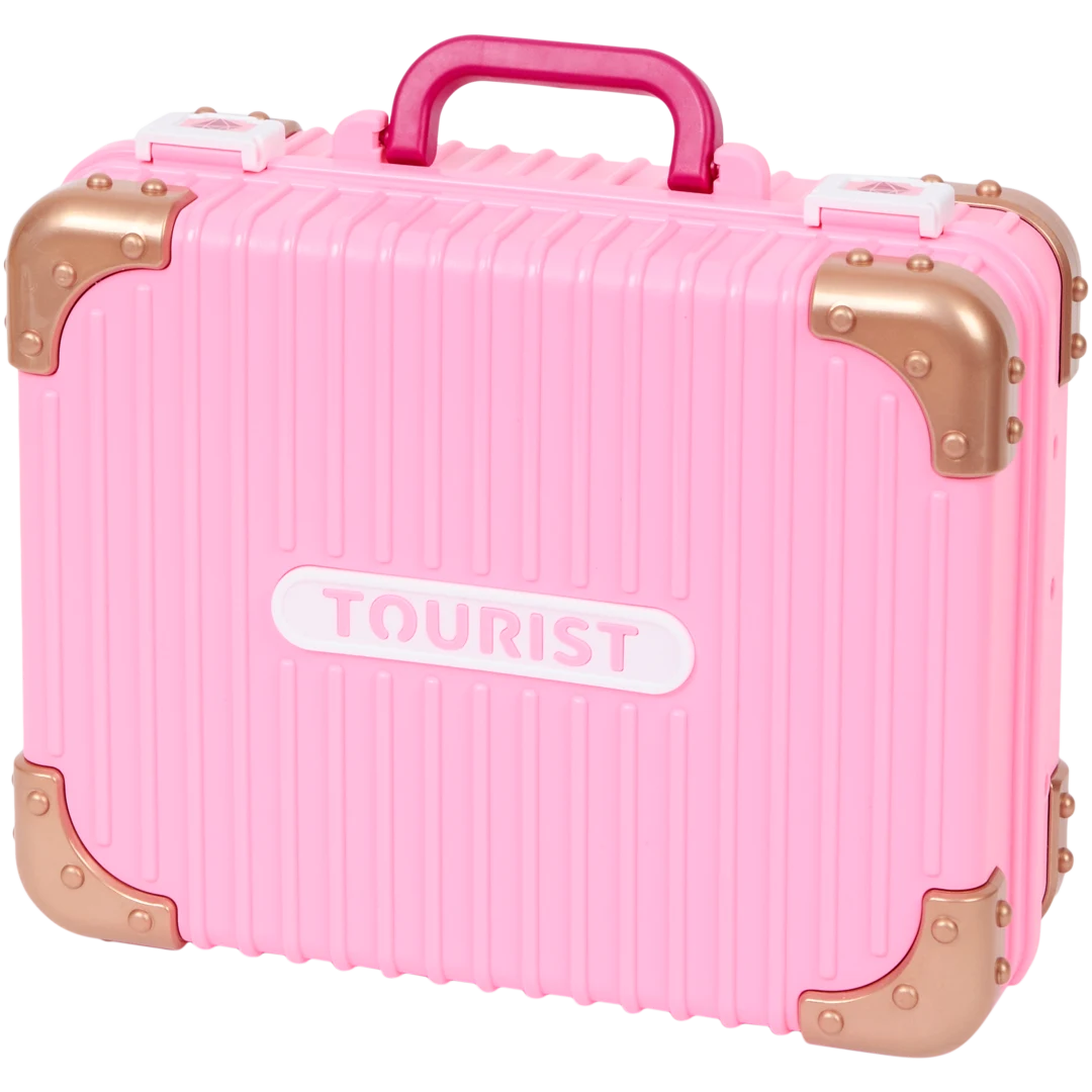 Frisier- oder Werkzeugspielzeugtisch im Koffer