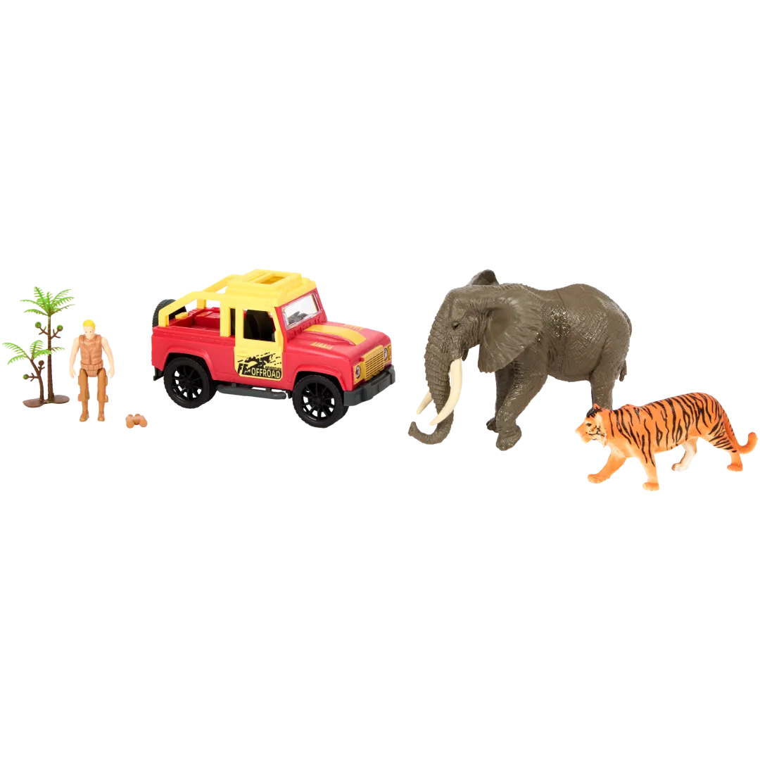 Safari-speelgoedset